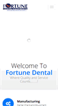 Mobile Screenshot of fortunedentalhbl.com
